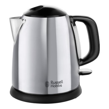 Russell Hobbs 24990 bollitore elettrico 1 L Nero, Acciaio inossidabile