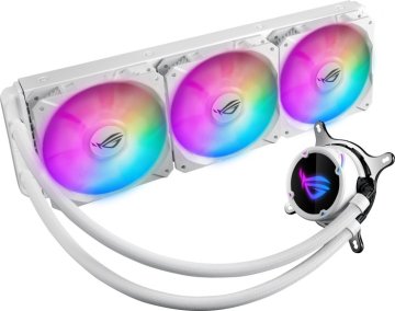 ASUS ROG Strix LC 360 RGB Bianco Edition Processore Raffreddatore di liquidi tutto in uno 12 cm Bianco
