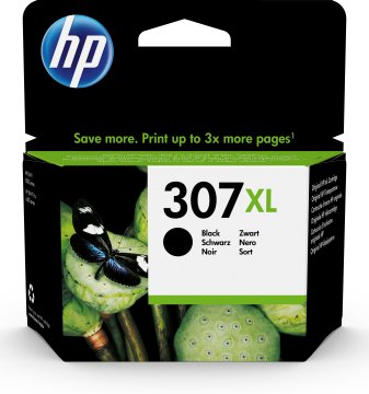 HP Cartuccia di inchiostro nero originale ad extra alta capacità 307XL