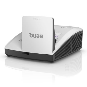 BenQ MW855UST+ Proiettore a raggio ultra corto 3500 ANSI lumen DLP WXGA (1280x800) Compatibilità 3D Nero, Bianco