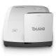 BenQ MW855UST+ Proiettore a raggio ultra corto 3500 ANSI lumen DLP WXGA (1280x800) Compatibilità 3D Nero, Bianco 3