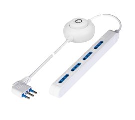 Poly Pool PP2523 protezione da sovraccarico Bianco 4 presa(e) AC 250 V 2 m