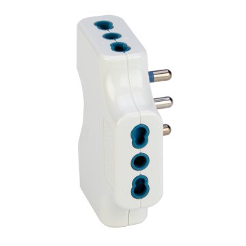 Poly Pool PP2353 adattatore per presa di corrente Tipo L (IT) Bianco