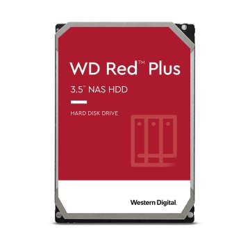 Western Digital Red Plus disco rigido interno 10 TB 7200 Giri/min 3.5" Serial ATA III