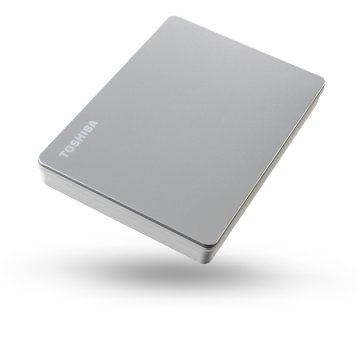 Toshiba Canvio Flex disco rigido esterno 4 TB 2.5" USB tipo A 3.2 Gen 1 (3.1 Gen 1) Argento