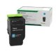 Lexmark 78C20C0 cartuccia toner 1 pz Originale Ciano 2