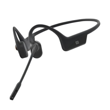 SHOKZ OpenComm Auricolare Wireless A clip, Passanuca Musica e Chiamate USB tipo-C Bluetooth Nero