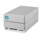 LaCie 2big Dock Thunderbolt 3 array di dischi 28 TB Desktop Grigio 2