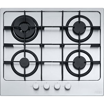 Franke FHMA 604 3G DC XS C Nero, Acciaio inox Da incasso 59 cm Gas 4 Fornello(i)