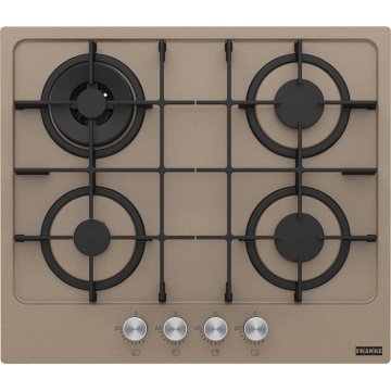 Franke FHMA 604 3G DC OY C Nero, Marrone, Acciaio inox Da incasso 59 cm Gas 4 Fornello(i)