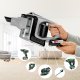 Bosch Serie 8 BCS812KA2 scopa elettrica Aspirapolvere elettrica Batteria Secco Senza sacchetto 0,4 L Nero, Argento 14