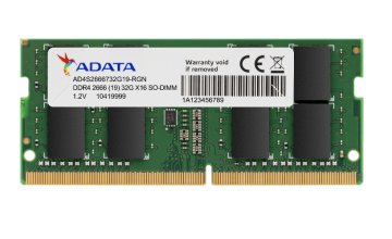 ADATA AD4S26668G19-SGN memoria 8 GB DDR4 2666 MHz