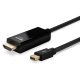 Lindy 36926 cavo e adattatore video 1 m HDMI tipo A (Standard) Mini DisplayPort Nero 6