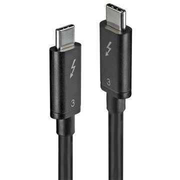 Lindy 41555 cavo USB USB 3.2 Gen 1 (3.1 Gen 1) 0,5 m USB C Nero