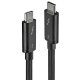 Lindy 41555 cavo USB USB 3.2 Gen 1 (3.1 Gen 1) 0,5 m USB C Nero 2