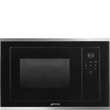 Smeg FMI420N2 forno a microonde Nero Microonde con grill Da incasso 20 L 1300 W
