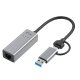 i-tec Metal USB-C/USB-A 2.5Gbps Ethernet Adapter 3