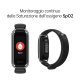 OPPO Band Style Tracker Smartwatch con Display AMOLED a Colori 1.1'' 5ATM Carica Magnetica, Impermeabile 50m, Pedometro Fitness 2 Cinturini Cardiofrequenzimetro, Versione Italia, Colore Black 5