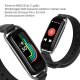 OPPO Band Style Tracker Smartwatch con Display AMOLED a Colori 1.1'' 5ATM Carica Magnetica, Impermeabile 50m, Pedometro Fitness 2 Cinturini Cardiofrequenzimetro, Versione Italia, Colore Black 6