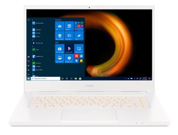 Acer ConceptD CN315-72G-77FN Intel® Core™ i7 i7-10750H Computer portatile 39,6 cm (15.6") Full HD 16 GB DDR4-SDRAM 512 GB SSD NVIDIA® GeForce® GTX 1650 Ti Wi-Fi 6 (802.11ax) Windows 10 Pro Bianco