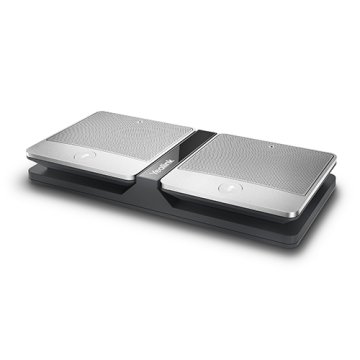 Yealink CPW90 Nero, Argento Microfono da conferenza