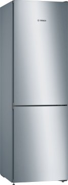 Bosch Serie 4 KGN36VLED frigorifero con congelatore Libera installazione 326 L E Stainless steel