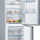 Bosch Serie 4 KGN36VLED frigorifero con congelatore Libera installazione 326 L E Stainless steel 7