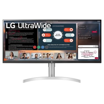 LG 34WN650-W LED display 86,4 cm (34") 2560 x 1080 Pixel UltraWide Full HD Bianco