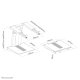 Neomounts NSLS200 Supporto per laptop 10-17