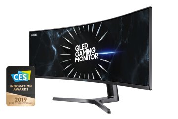Samsung C49RG90SSR Monitor PC 124,5 cm (49") 5120 x 1440 Pixel UltraWide Quad HD+ QLED Nero