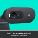 Logitech C505 Webcam HD - Videocamera USB Esterna 720p HD per Desktop o Laptop con Microfono a Lunga Portata, Compatibile con PC o Mac 2