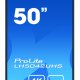 iiyama LH5042UHS-B1 visualizzatore di messaggi Pannello piatto per segnaletica digitale 125,7 cm (49.5