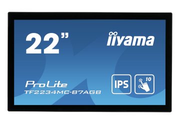 iiyama ProLite TF2234MC-B7AGB Monitor PC 54,6 cm (21.5") 1920 x 1080 Pixel Full HD LED Touch screen Multi utente Nero
