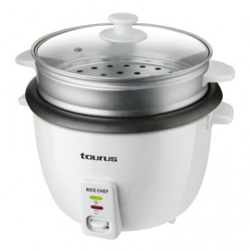 Taurus RICE CHEF cuoci riso 1,8 L 700 W Grigio, Bianco