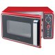 Candy Divo G25CR Superficie piana Microonde con grill 25 L 900 W Rosso 8