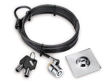 Hamlet Tablet Pc Lock cavo di sicurezza con lucchetto a chiave per tablet, tv e monitor di 200cm