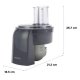 Kenwood KAX400PL Accessorio per tagliare a dadini 4