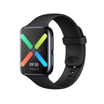 OPPO Smartwatch da 46 mm, Display AMOLED 1.91" , GPS, NFC, Bluetooth 4.2, 1GB+8GB, WiFi, Wear OS by Google, Android e iOS, Funzione di Ricarica Rapida VOOC, Versione Italiana, Colore Nero