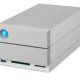 LaCie 2big Dock Thunderbolt 3 32TB (2X16TB 7200RPM ENTERPRISE) USB-C, THUNDERBOLT3, DP, CARD READER, 5YR array di dischi Grigio 2