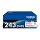 Brother TN-243CMYK cartuccia toner 1 pz Originale Nero, Ciano, Magenta, Giallo 2