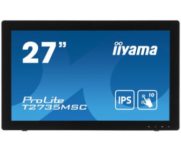 iiyama ProLite T2735MSC-B3 Monitor PC 68,6 cm (27") 1920 x 1080 Pixel Full HD LED Touch screen Nero