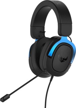 ASUS TUF Gaming H3 Auricolare Cablato A Padiglione Nero, Blu