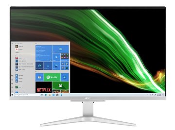 Acer Aspire C27-1655 Intel® Core™ i7 i7-1165G7 68,6 cm (27") 1920 x 1080 Pixel PC All-in-one 8 GB DDR4-SDRAM 512 GB SSD NVIDIA GeForce MX330 Windows 10 Home Wi-Fi 5 (802.11ac) Nero, Argento