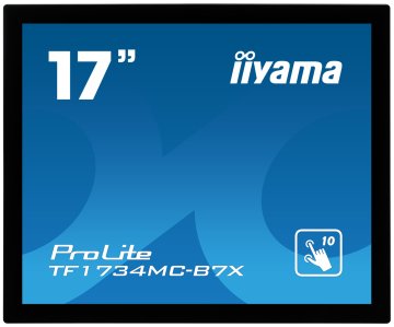 iiyama TF1734MC-B7X monitor POS 43,2 cm (17") 1280 x 1024 Pixel SXGA Touch screen