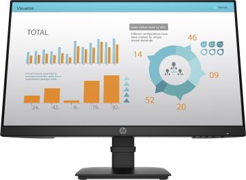HP P24 G4 Monitor PC 60,5 cm (23.8") 1920 x 1080 Pixel Full HD Nero