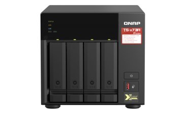 QNAP TS-473A NAS Tower Collegamento ethernet LAN Nero V1500B