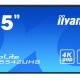 iiyama LH5542UHS-B3 visualizzatore di messaggi Pannello piatto per segnaletica digitale 138,7 cm (54.6