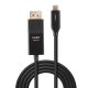 Lindy 43301 cavo e adattatore video 1 m USB tipo-C DisplayPort Nero 3