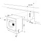 Hotpoint BI WMHG 91484 EU lavatrice Caricamento frontale 9 kg 1400 Giri/min Bianco 15