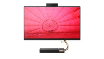 Lenovo IdeaCentre 5 Intel® Core™ i5 i5-10400T 60,5 cm (23.8") 1920 x 1080 Pixel PC All-in-one 8 GB DDR4-SDRAM 1,26 TB HDD+SSD NVIDIA GeForce MX330 Windows 10 Home Wi-Fi 6 (802.11ax) Nero, Oro